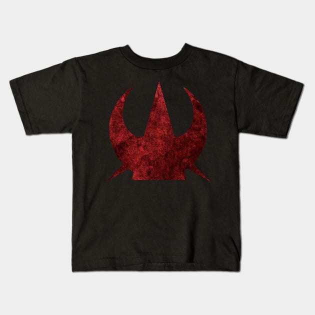 Spiked Rebel Starbird Kids T-Shirt by Rebellion10